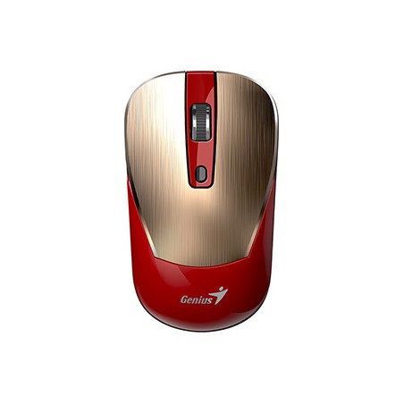 Genius NX-7125 Mysz bezprzewodowa, czerwono-złoty, 1200DPI