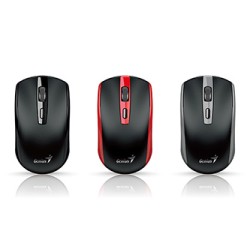 Genius ECO-8150 Mysz bezprzewodowa, czarno-szara, 1200DPI