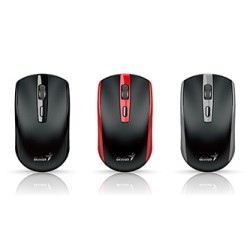 Genius ECO-8150 Mysz bezprzewodowa, czarna, 1200DPI