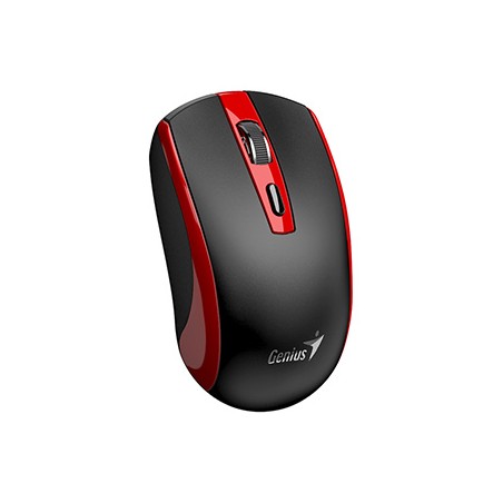 Genius ECO-8150 Mysz bezprzewodowa, czarno-czerwona, 1200DPI