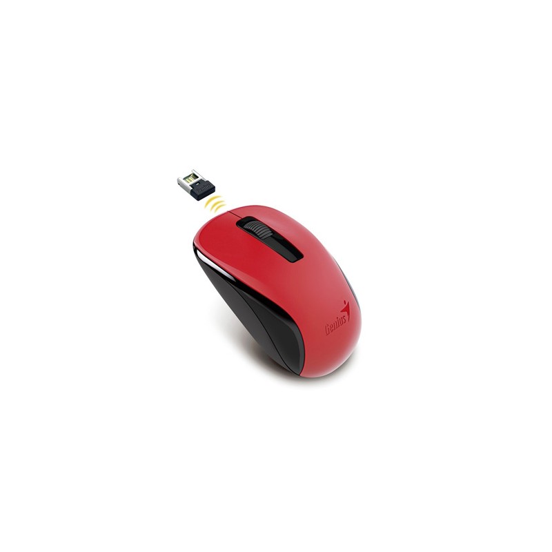 Genius NX-7005 Mysz bezprzewodowa, czerwona, 1200DPI