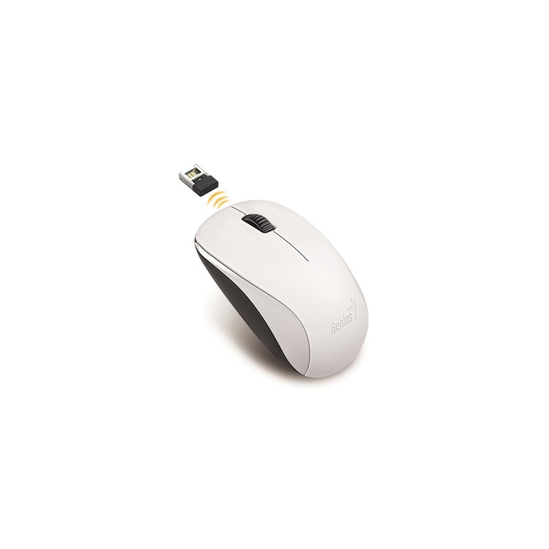 Genius NX-7000 Mysz bezprzewodowa, biała, 1200DPI
