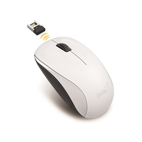 Genius NX-7000 Mysz bezprzewodowa, biała, 1200DPI