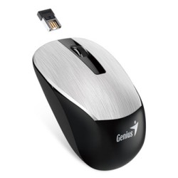 Genius NX-7015 Mysz bezprzewodowa, srebrna, 1600DPI