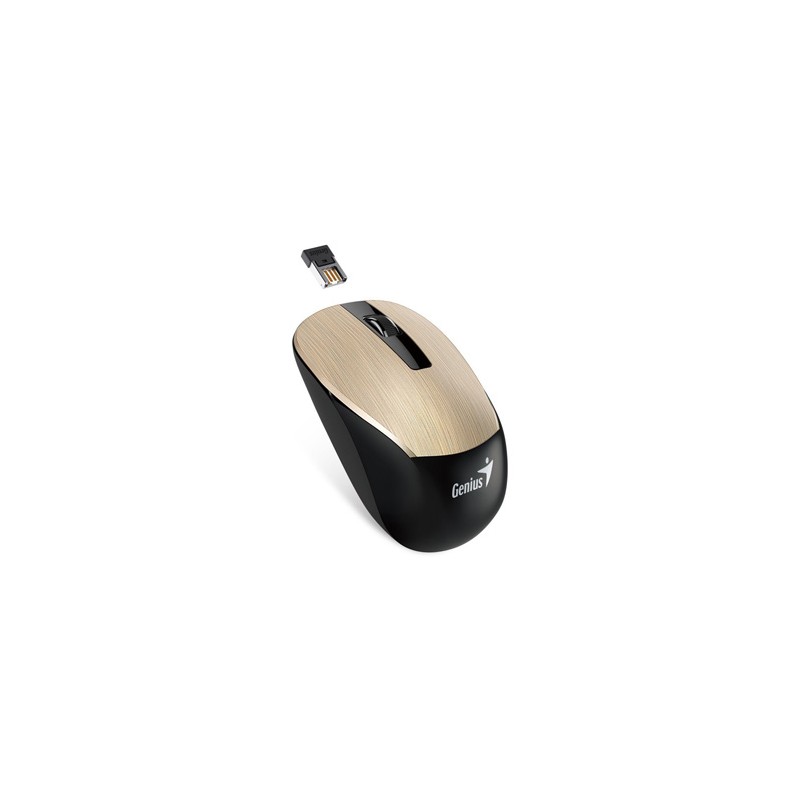 Genius NX-7015 Mysz bezprzewodowa, złota, 1600DPI