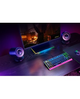 Razer Nommo V2 X Pełny zasięg Czarny Przewodowy i Bezprzewodowy