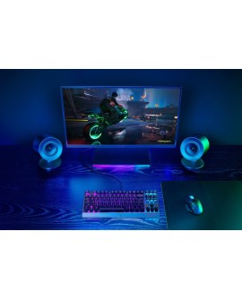 Razer Nommo V2 X Pełny zasięg Czarny Przewodowy i Bezprzewodowy