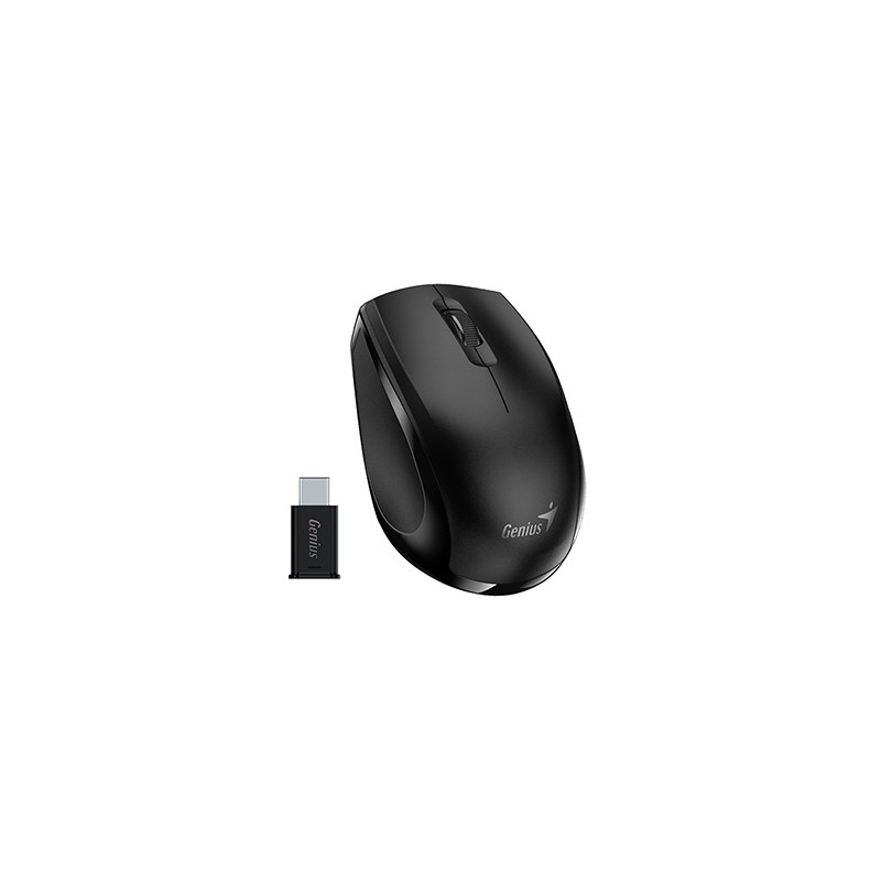 Genius NX-8006S Type-C Mysz bezprzewodowa, czarna, 1200DPI