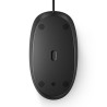 HP 125 Mouse Mysz przewodowa, czarna, 1200DPI
