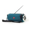 GEMBIRD PRZENOŚNY GŁOŚNIK BLUETOOTH SPK-BT-17-G FM-RADIO, WBUDOWANY MIKROFON, KOLOR ZIELONY, USB, AUX, MICROSD