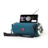 GEMBIRD PRZENOŚNY GŁOŚNIK BLUETOOTH SPK-BT-17-G FM-RADIO, WBUDOWANY MIKROFON, KOLOR ZIELONY, USB, AUX, MICROSD