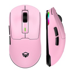 Meetion GW24 Mysz różowa, 8000DPI, Tri-Mode