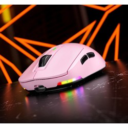 Meetion GW24 Mysz różowa, 8000DPI, Tri-Mode