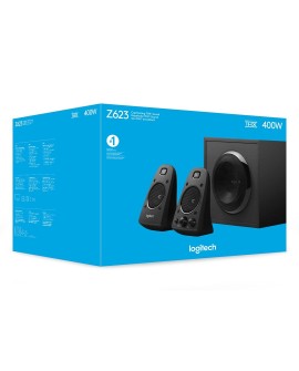 Zestaw głośników Logitech Z-623 Speaker 980-000403 (2.1 kolor czarny)
