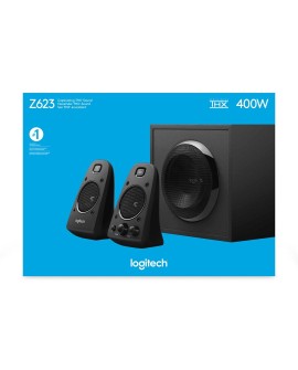 Zestaw głośników Logitech Z-623 Speaker 980-000403 (2.1 kolor czarny)