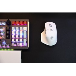 Marvo G803 Mysz bezprzewodowa, biała, 4000DPI