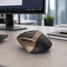 Powerton LIFE FLIXO Mysz bezprzewodowa, czarno-złota, 1600DPI