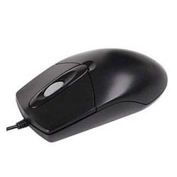 A4Tech OP-760 Black Mysz przewodowa, czarna, 800DPI