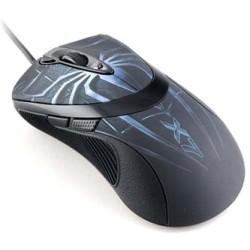 A4Tech XL-747H Mysz przewodowa, niebieska, 3600DPI