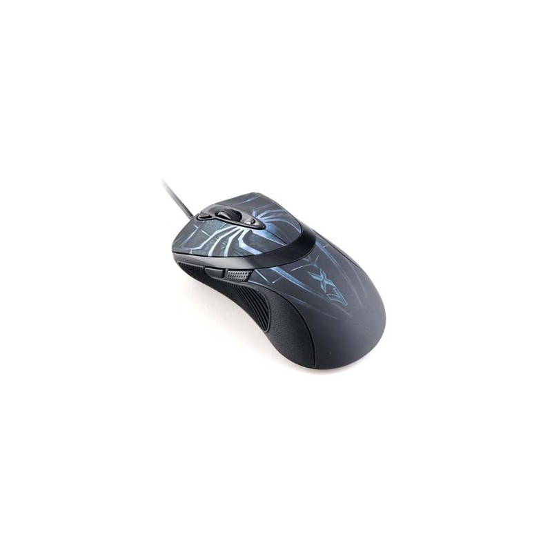 A4Tech XL-747H Mysz przewodowa, niebieska, 3600DPI