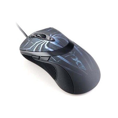 A4Tech XL-747H Mysz przewodowa, niebieska, 3600DPI