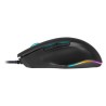 Defender Wolverine GM-700L RGB Mysz przewodowa, czarna, 12800DPI