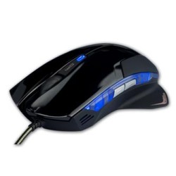 E-blue Mazer R Mysz przewodowa, czarna, 2400DPI