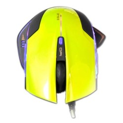 E-blue Mazer R Mysz przewodowa, zielona, 2400DPI, EOL