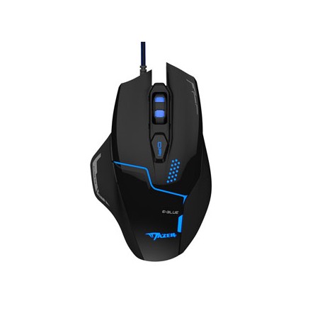 E-blue Mazer V2 Mysz przewodowa, czarna, 2500DPI