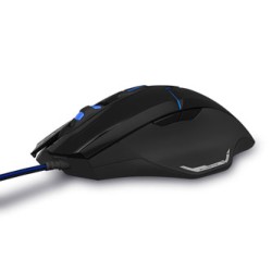 E-blue Mazer V2 Mysz przewodowa, czarna, 2500DPI