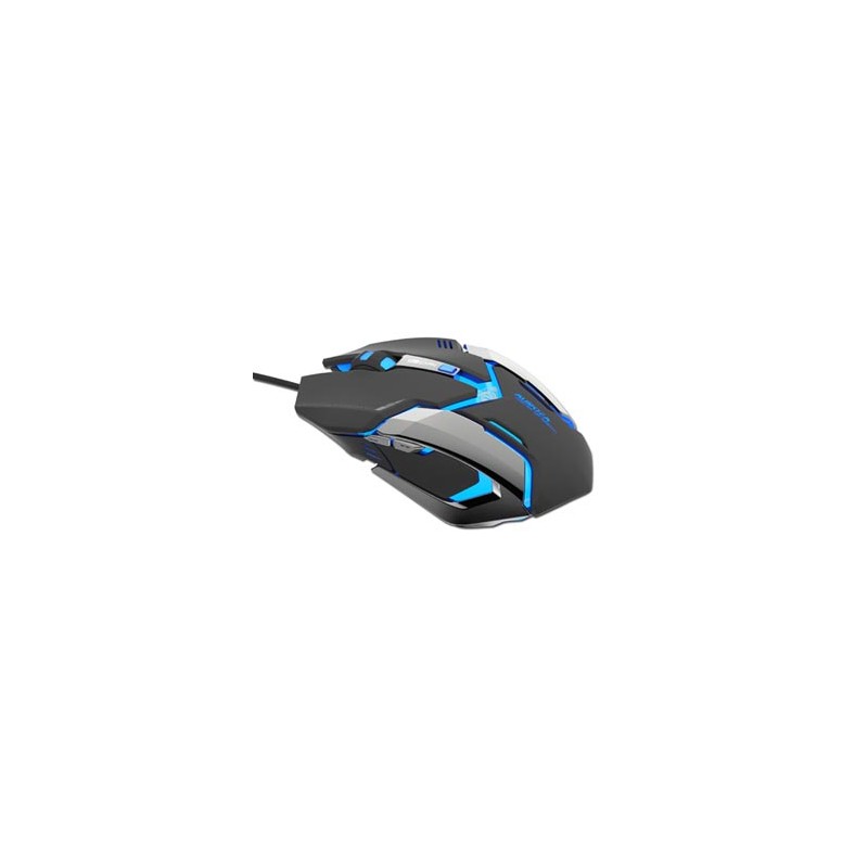E-blue Auroza Gaming Mysz przewodowa, czarna, 4000DPI