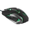 E-blue Auroza Gaming Mysz przewodowa, czarna, 4000DPI