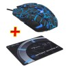 E-blue Auroza Gaming Mysz przewodowa USB, czarna, 4000DPI, e-box