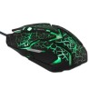 E-blue Auroza Gaming Mysz przewodowa USB, czarna, 4000DPI, e-box