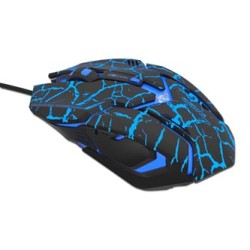E-blue Auroza Gaming Mysz przewodowa, czarna, 4000DPI