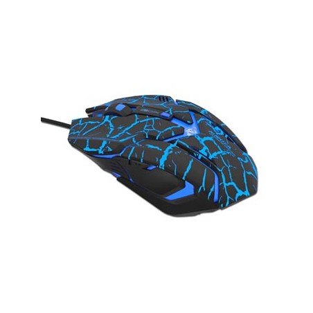 E-blue Auroza Gaming Mysz przewodowa, czarna, 4000DPI