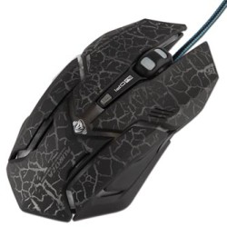 E-blue Auroza Gaming Mysz przewodowa, czarna, 4000DPI