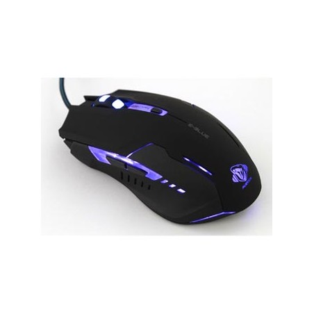 E-blue Auroza G Mysz przewodowa, czarna, 3000DPI
