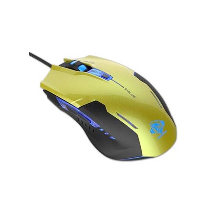 E-blue Auroza G Mysz przewodowa, zielona, 3000DPI, EOL