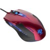 E-blue Auroza G Mysz przewodowa, czerwona, 3000DPI