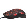 E-blue Mazer Pro Mysz przewodowa, czarno-czerwona, 2500DPI, e-box