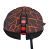 E-blue Mazer Pro Mysz przewodowa, czarno-czerwona, 2500DPI, e-box