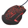 E-blue Mazer Pro Mysz przewodowa, czarno-czerwona, 2500DPI, e-box