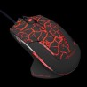 E-blue Mazer Pro Mysz przewodowa, czarno-czerwona, 2500DPI, e-box