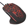 E-blue Mazer Pro Mysz przewodowa, czarno-czerwona, 2500DPI