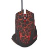 E-blue Mazer Pro Mysz przewodowa, czarno-czerwona, 2500DPI