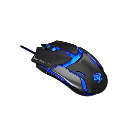 E-blue Auroza Type IM Mysz przewodowa, czarna, 4000DPI