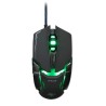 E-blue Auroza Type IM Mysz przewodowa USB, czarna, 4000DPI