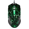 E-blue Auroza EMS636 Hexagon Mysz przewodowa, czarna, 2500DPI