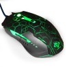 E-blue Auroza EMS636 Hexagon Mysz przewodowa, czarna, 2500DPI
